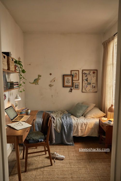 Teen bedroom ideas with cozy study space smart storage and flexible decor 